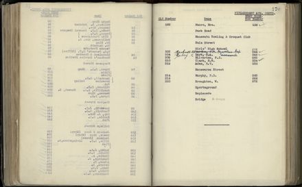 Street Renumbering Guide: Page 120
