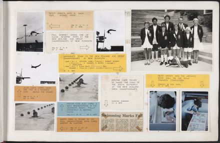 PN Amateur Swimming Club archive book