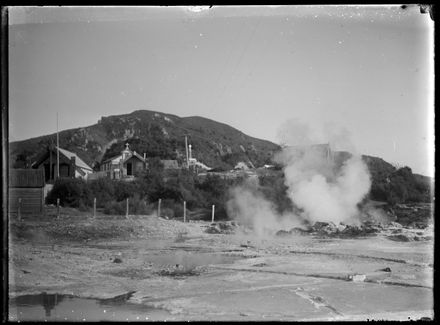 View of Thermal Pools, Rotorua