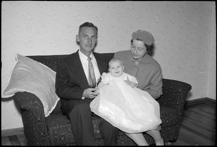 Arthur Cage Christening