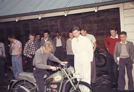Palmerston North Motorcycle Training School - Class 23 - First Day Don's first ride