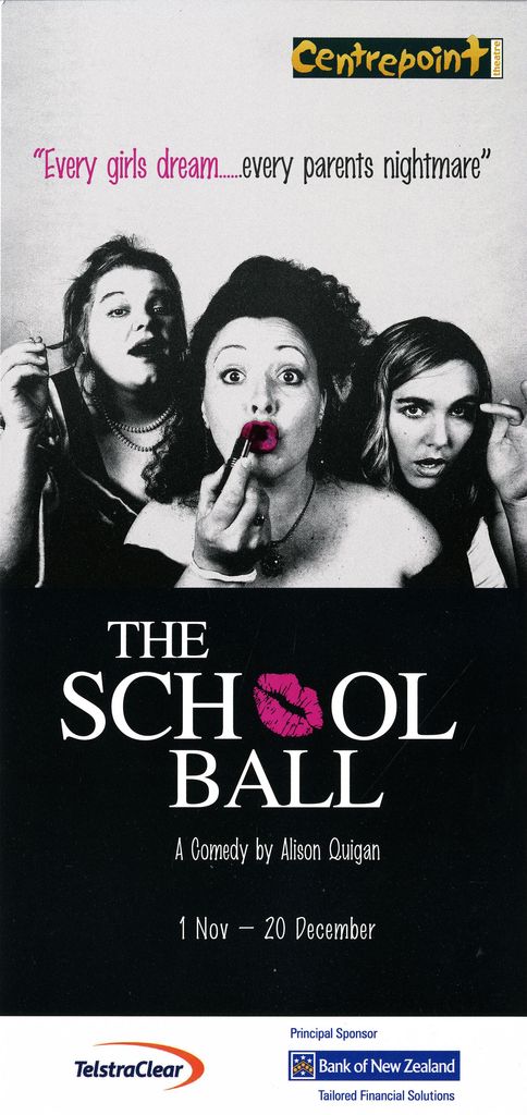 The School Ball - Centrepoint Theatre flyer and programme