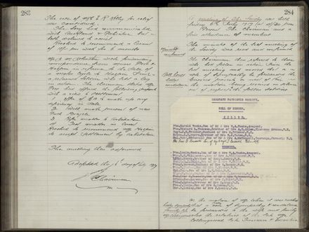 Manawatu Patriotic Society Minute Book (1916-1917) 143