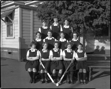 Hockey Team, Palmerston North Technical High School