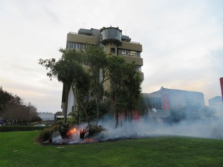 Fire in The Square
