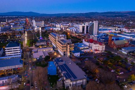 Aerial View of the CBD