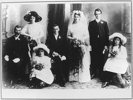 William and Etty Anderson - Wedding Party