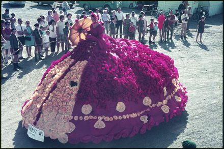 Float in a parade