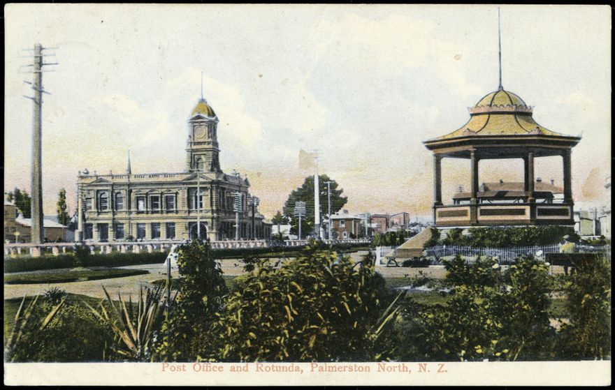 Post Office and Rotunda, Palmerston North