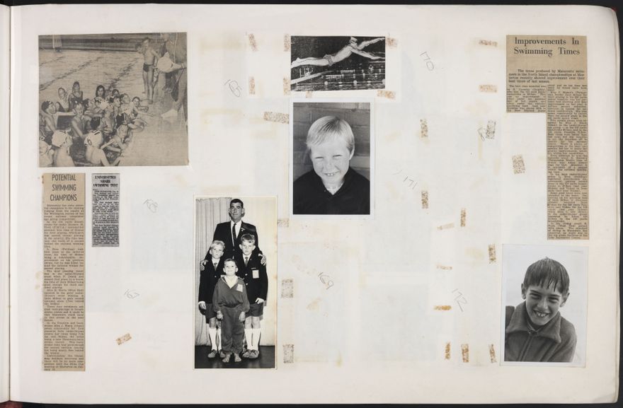 PN Amateur Swimming Club archive book