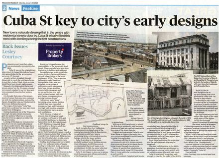 Back Issues: Cuba St key to city's early designs