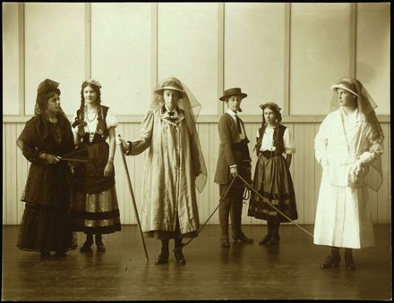 Craven School Pupils in "The Cup"