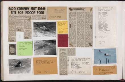 PN Amateur Swimming Club archive book