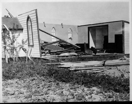 Storm Damaged Church, Longburn