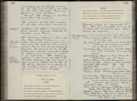 Manawatu Patriotic Society Minute Book (1916-1917) 127