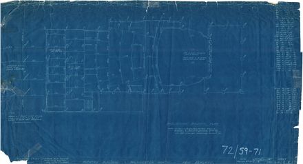 Regent Theatre - Preliminary Balcony Plan