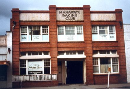 Manawatū Racing Club building, Rangitikei Street - Resource cover image