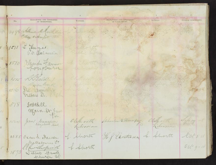 Register of Subscribers [Library] - 12