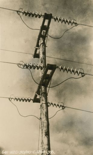 Transmission Line - Mangahao Electric Power Scheme