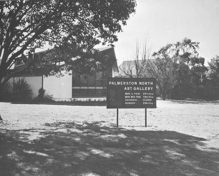 Palmerston North Art Gallery, corner of Carroll and Grey Streets