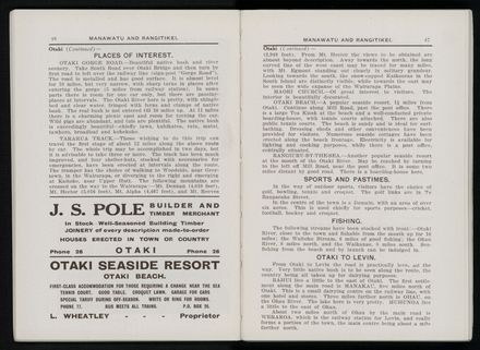 Bradbury's Illustrated Series No. XI. Manawatu and Rangitikei Districts 27