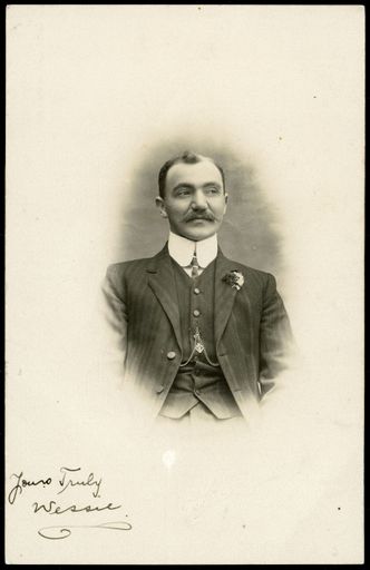 Unidentified Man on Christmas Card 1