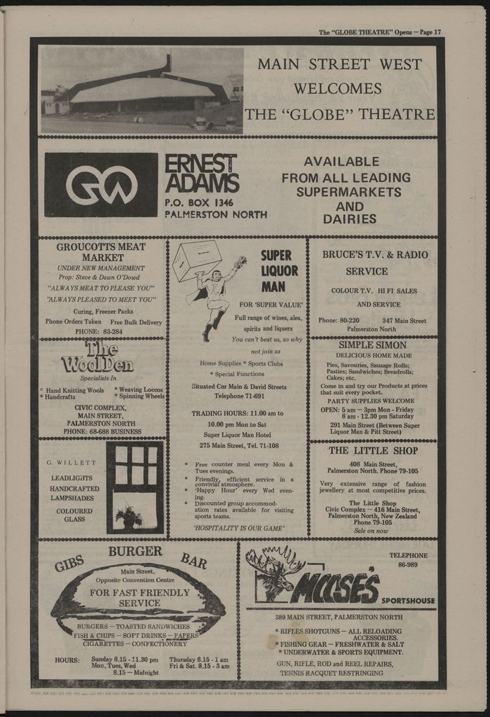 "The Globe Theatre Opens" Commemorative Newspaper 17