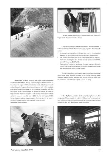 Council and Community: 125 Years of Local Government in Palmerston North 1877-2002 - Page 87