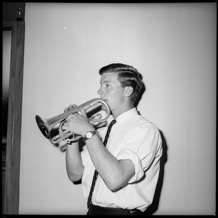 "Local Bandsman Wins Cornet"