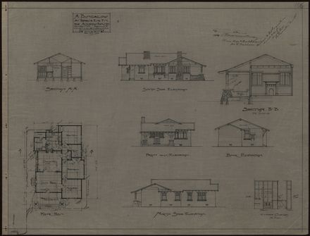 Plans for a Bungalow at Terrace End