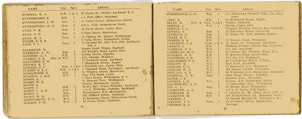 Wellington Infantry Regiment 1914-1918 booklet - 28