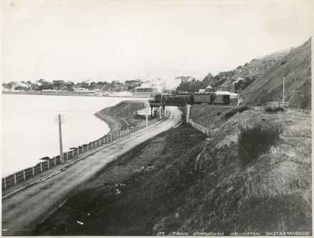 Manawatu Train Entering Wellington