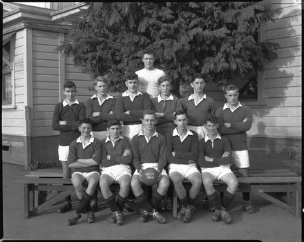 1st XI Soccer Team, Palmerston North Technical High School