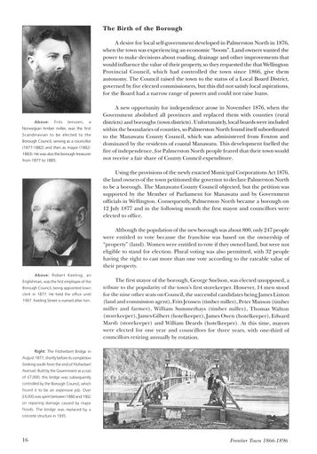 Council and Community: 125 Years of Local Government in Palmerston North 1877-2002 - Page 26