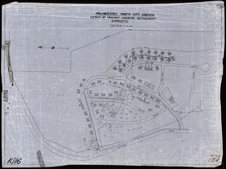 Layout of Transit Housing Settlement, Hokowhitu