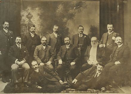 Group of unidentified gentlemen