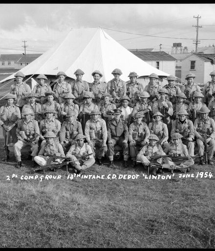2nd Platoon Company Group, 13th Intake, Central District Training Depot, Linton