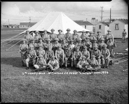 2nd Platoon Company Group, 13th Intake, Central District Training Depot, Linton