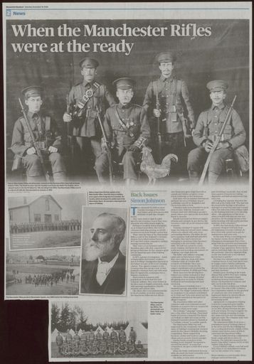 Back Issues: When the Manchester Rifles were at the ready