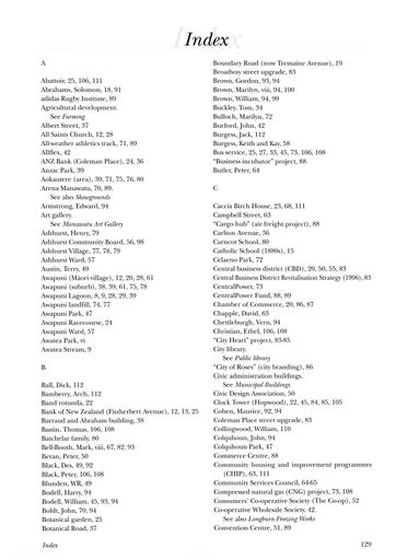 Council and Community: 125 Years of Local Government in Palmerston North 1877-2002 - Page 139