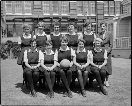 Netball Team, Palmerston North Teachers' College