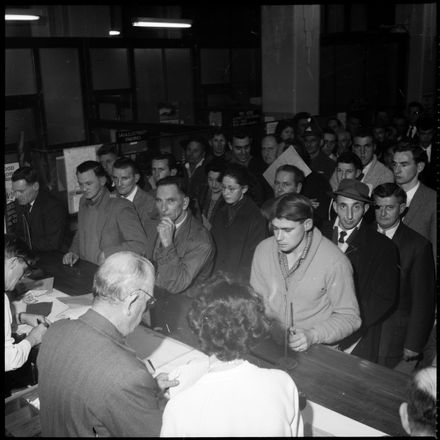 "Late Night Rush for Licenses"