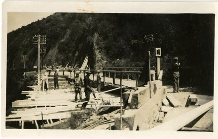 Widening of the Gorge, 1920s