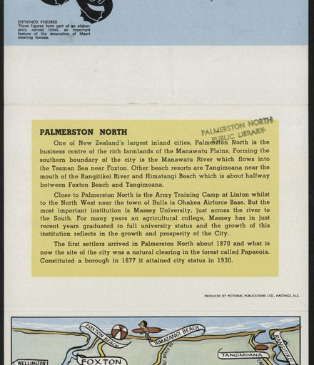 Palmerston North Pictorial View Folder: Circa 1970s