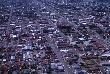 Aerial of Palmerston North Central Business District