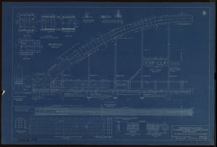 2021Pa_PNCC4-8-8-15-9_036670 - Fitzherbert Bridge Blueprint - Reinforcement of Arch Rib - Tie Rod Lengths