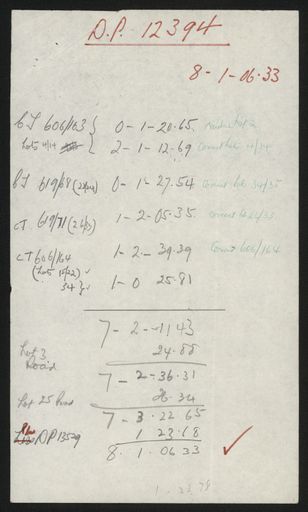 Survey Plans (subdivisions) 1938 - 1951