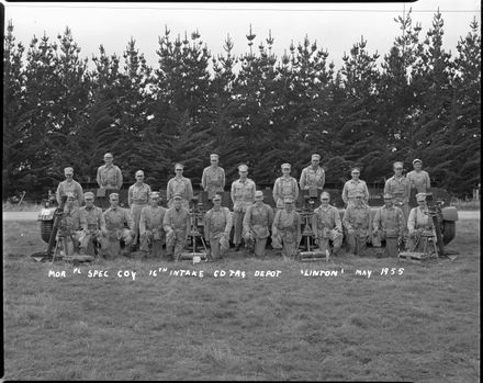 MOR Platoon, Special Company, 16th Intake, Central District Training Depot, Linton