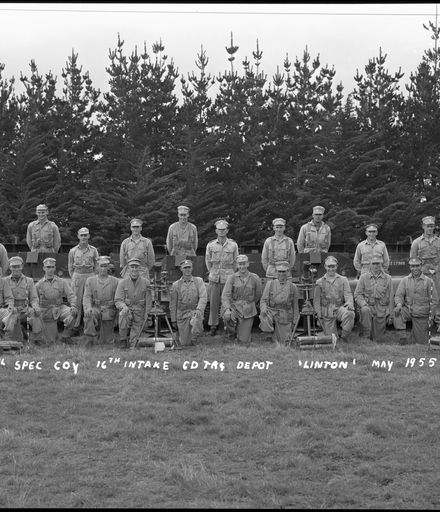 MOR Platoon, Special Company, 16th Intake, Central District Training Depot, Linton