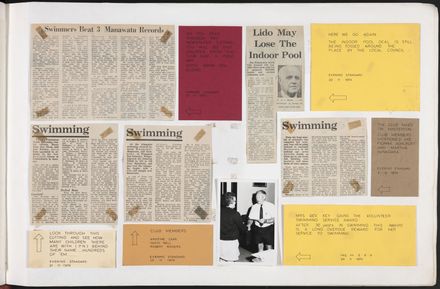 PN Amateur Swimming Club archive book